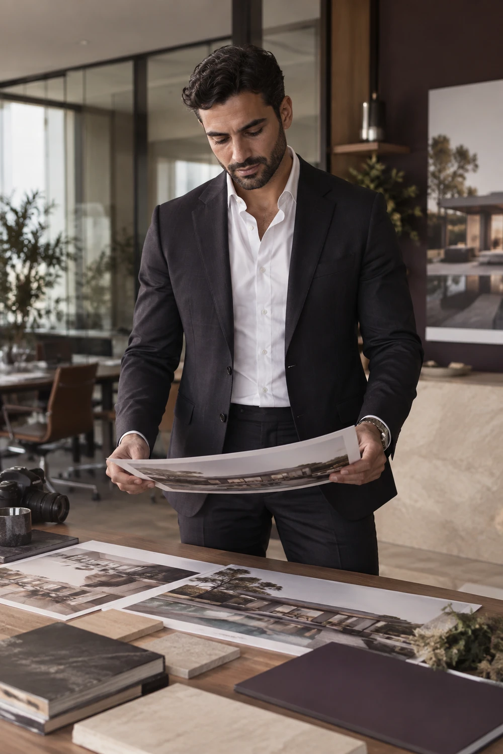 Illustrative portrait for Marketing and Media